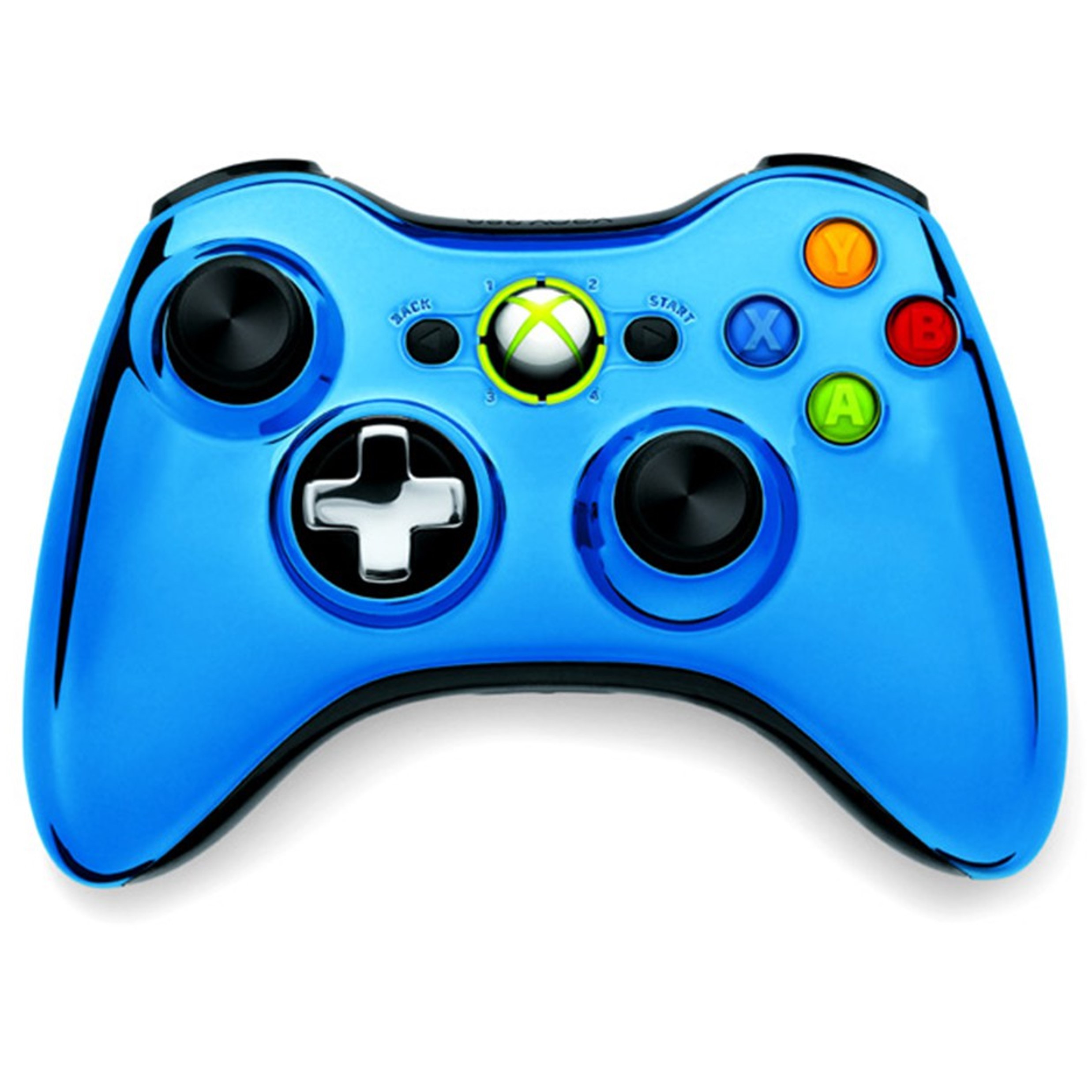 Microsoft Xbox 360 Controller - Chrome Blue