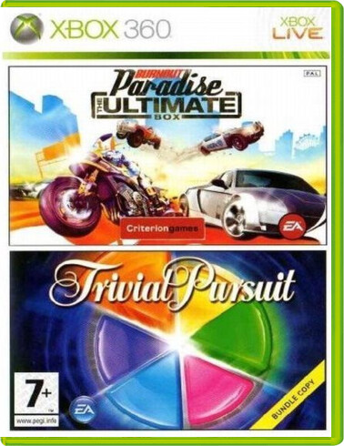 Burnout Paradise The Ultimate Box and Trivial Pursuit