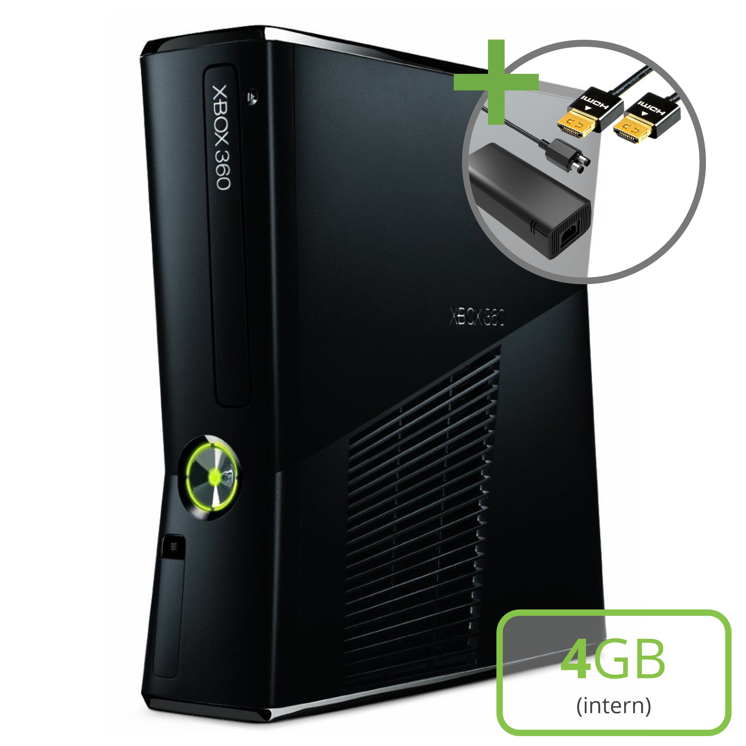 Microsoft Xbox 360 Slim Console (4GB)