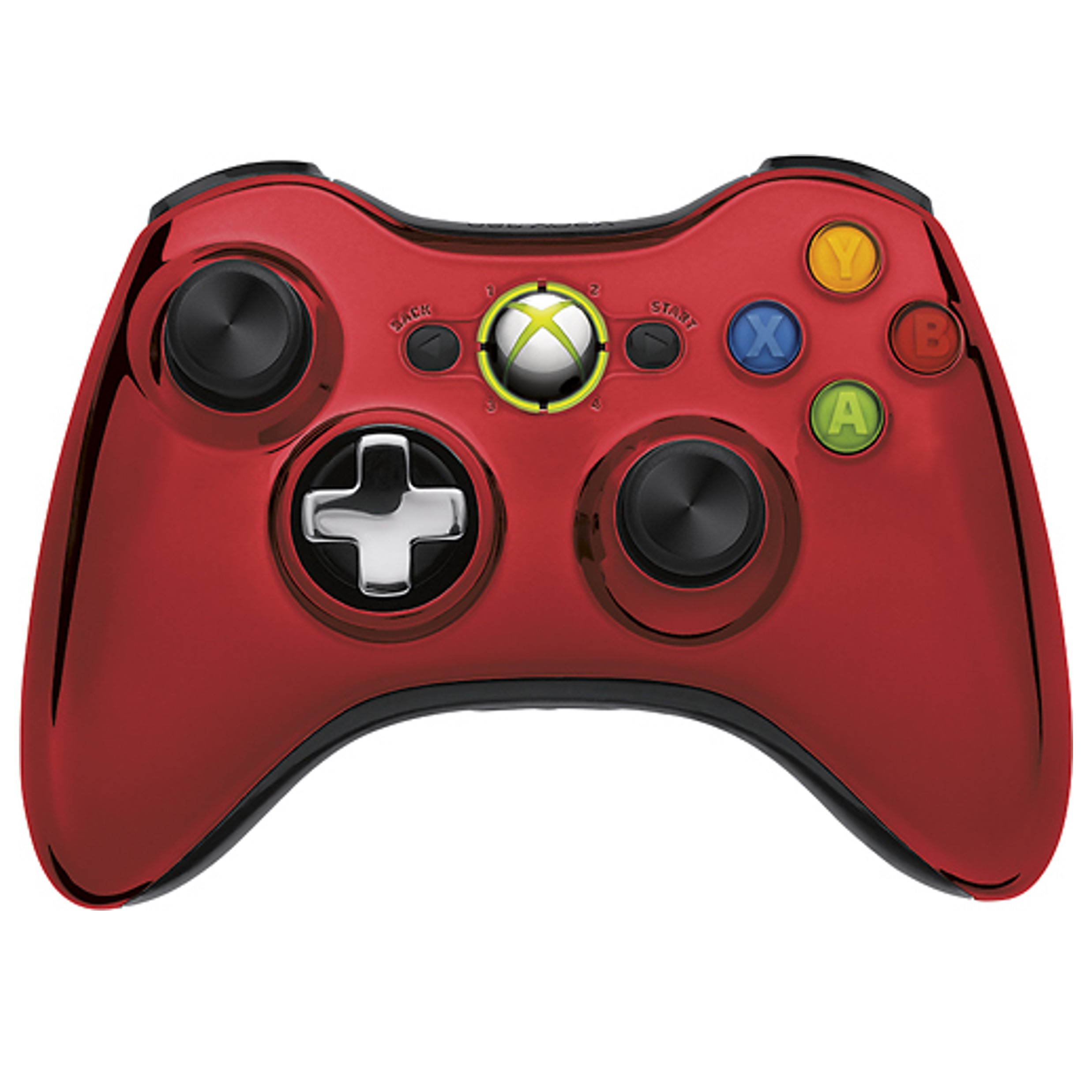 Microsoft Xbox 360 Controller - Chrome Red