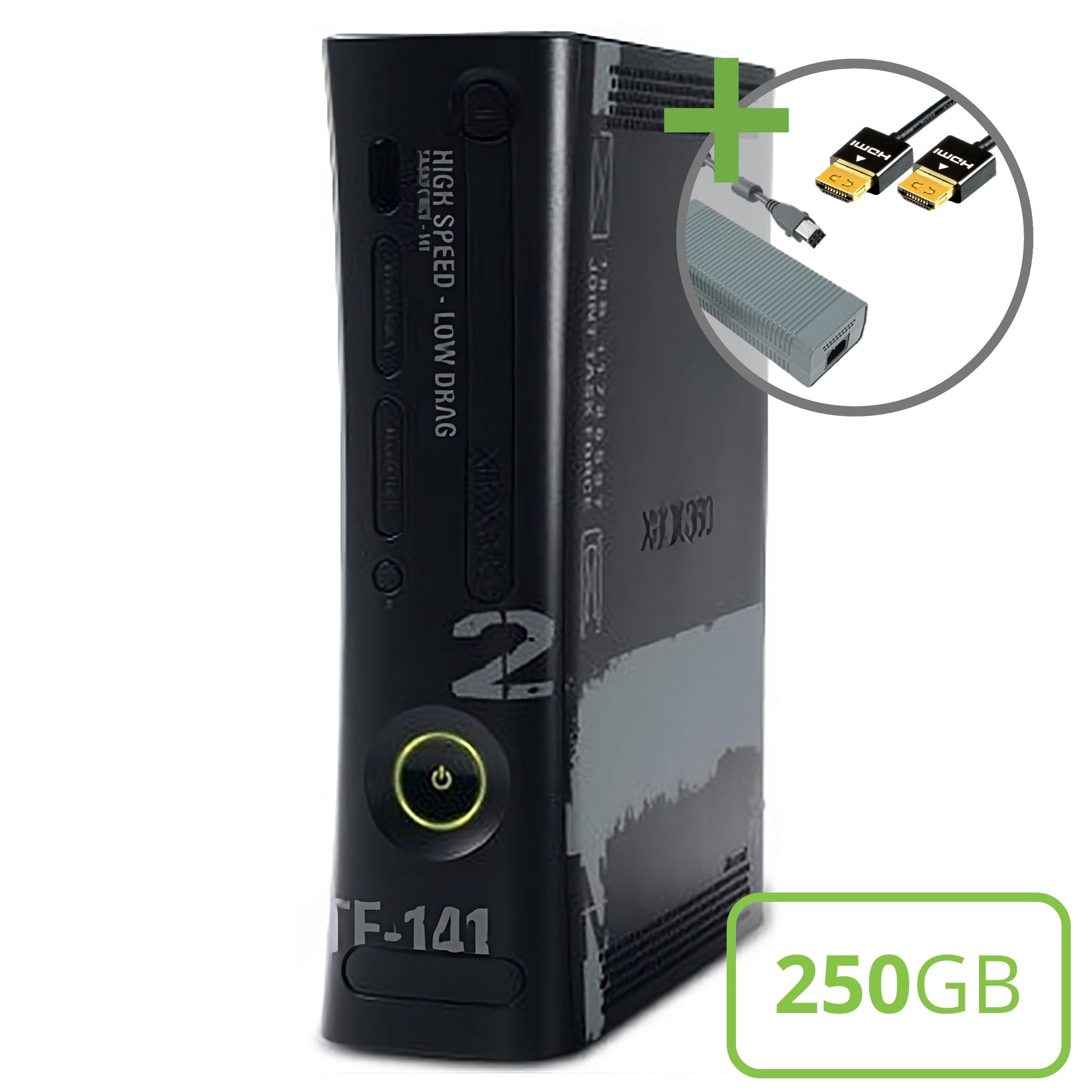 Microsoft Xbox 360 Elite Console (250GB) - Call of Duty Modern Warfare 2 Edition