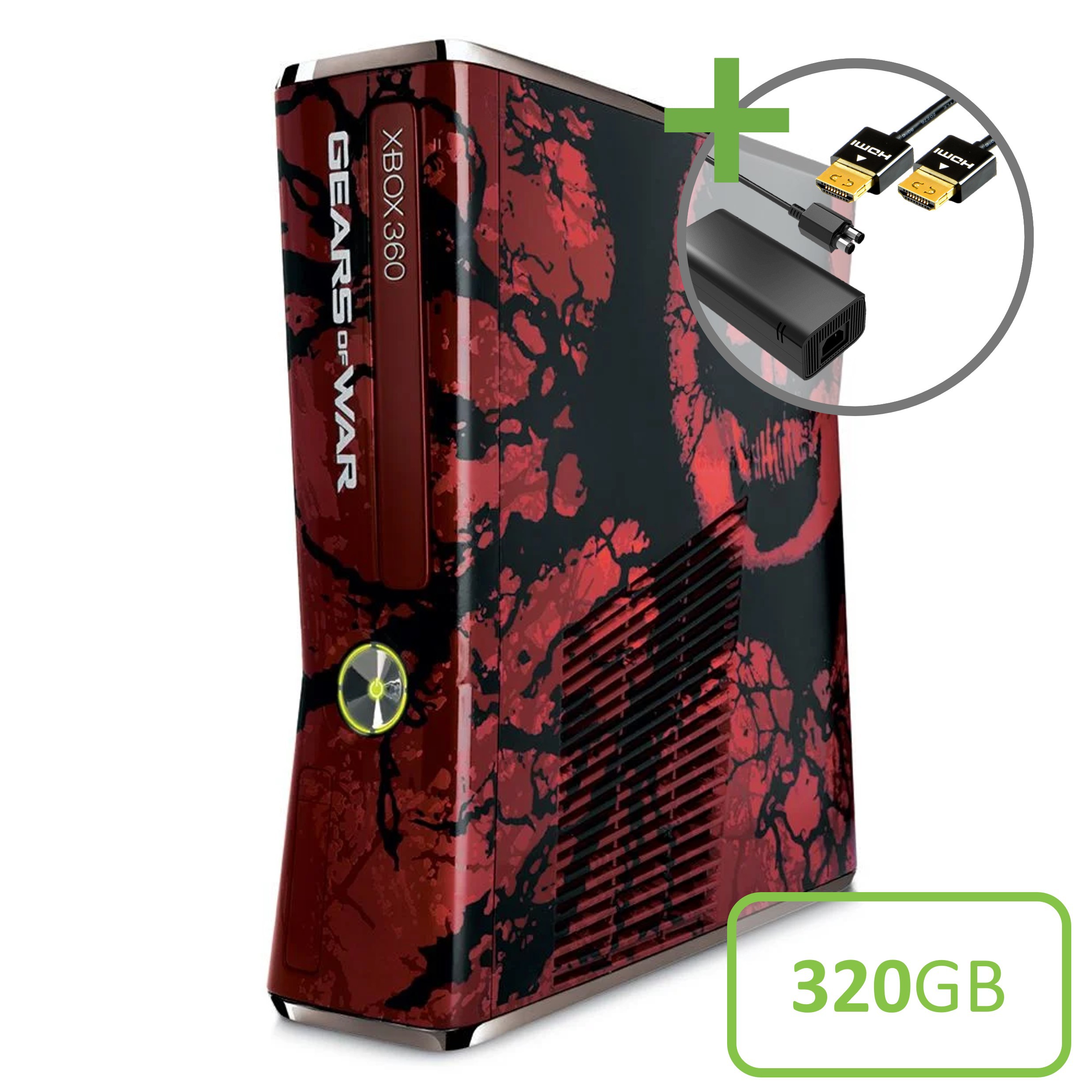 Microsoft Xbox 360 Slim Console (320GB) - Gears of War 3 Edition