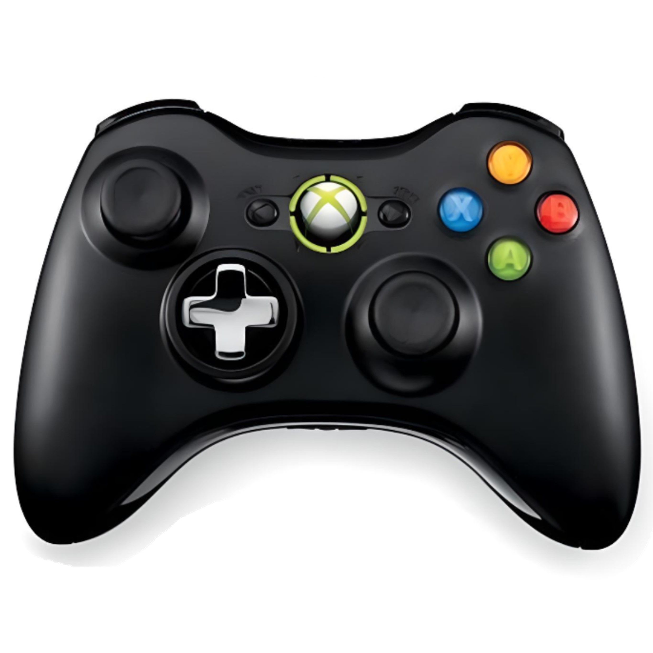 Microsoft Xbox 360 Controller - Zwart (Transforming D-pad)