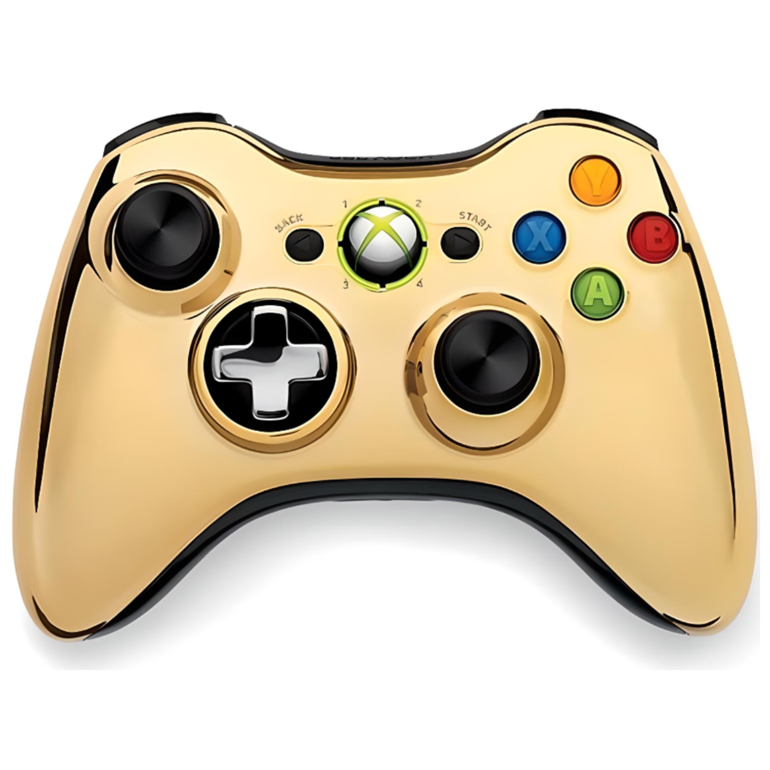 Microsoft Xbox 360 Controller - Chrome C3P0