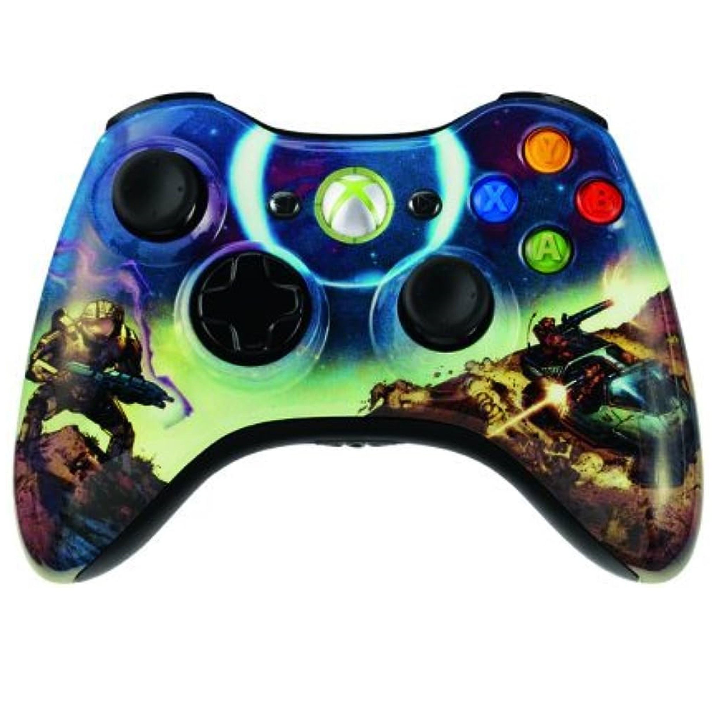 Microsoft Xbox 360 Controller - Halo 3 Spartan Edition