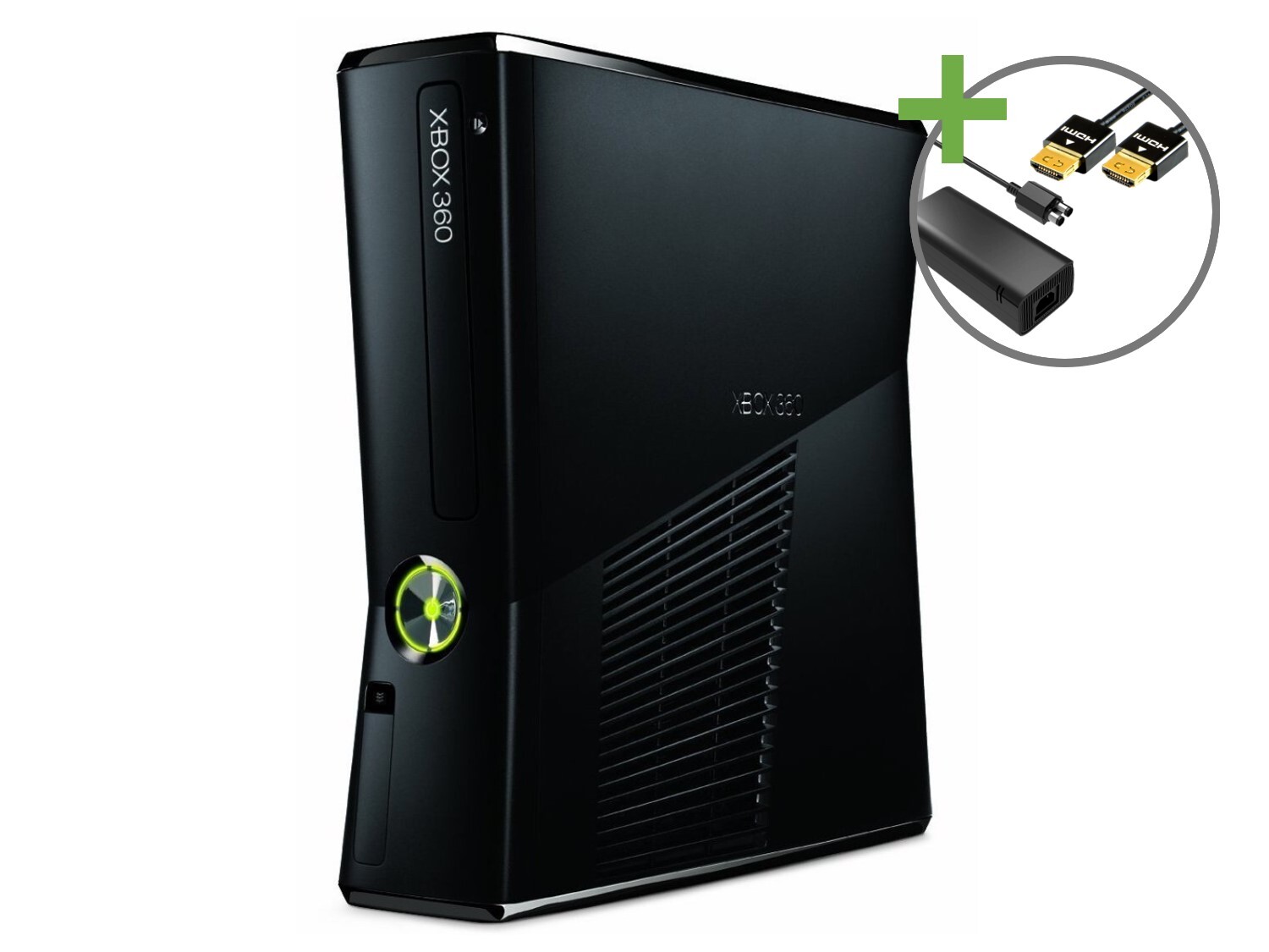 Microsoft Xbox 360 Slim Console (4GB) Mat Zwart